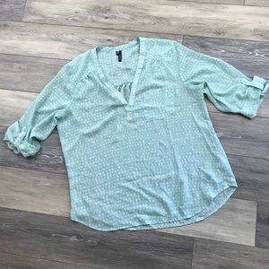 Maurice’s sheer pocket shirt